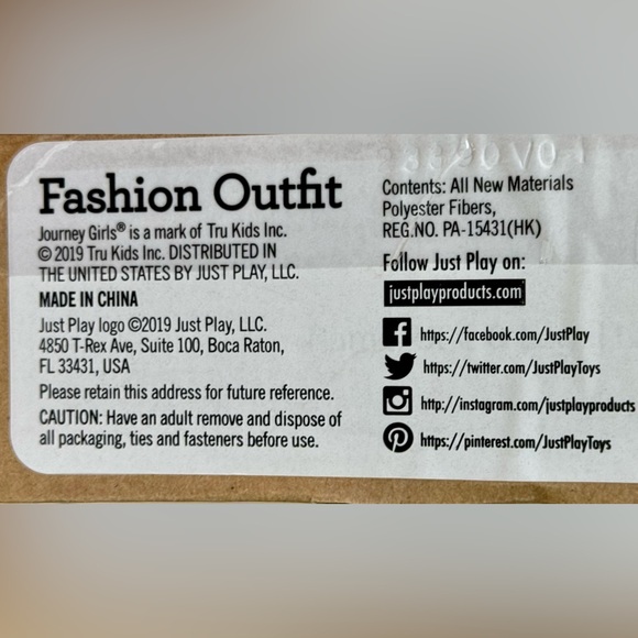 Journey Girls Sequins Fashion Outfit Set - Picture 16 of 16